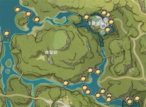 原神月莲位置在哪