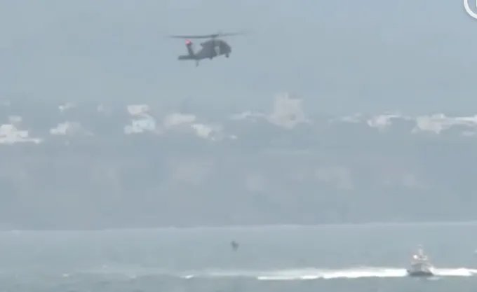 台媒:台军坠机飞行员已身亡 双发动机全部失效