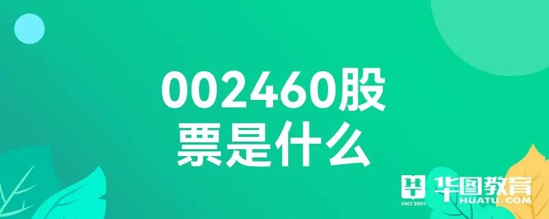 002460股票是什么
