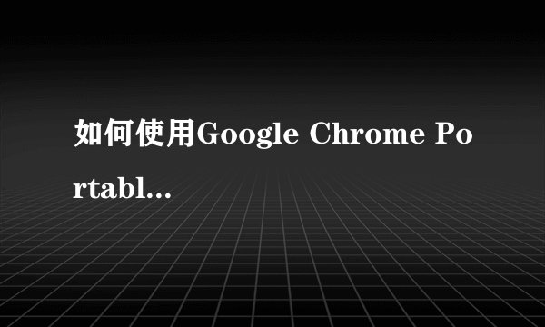 如何使用Google Chrome Portable(便携版)