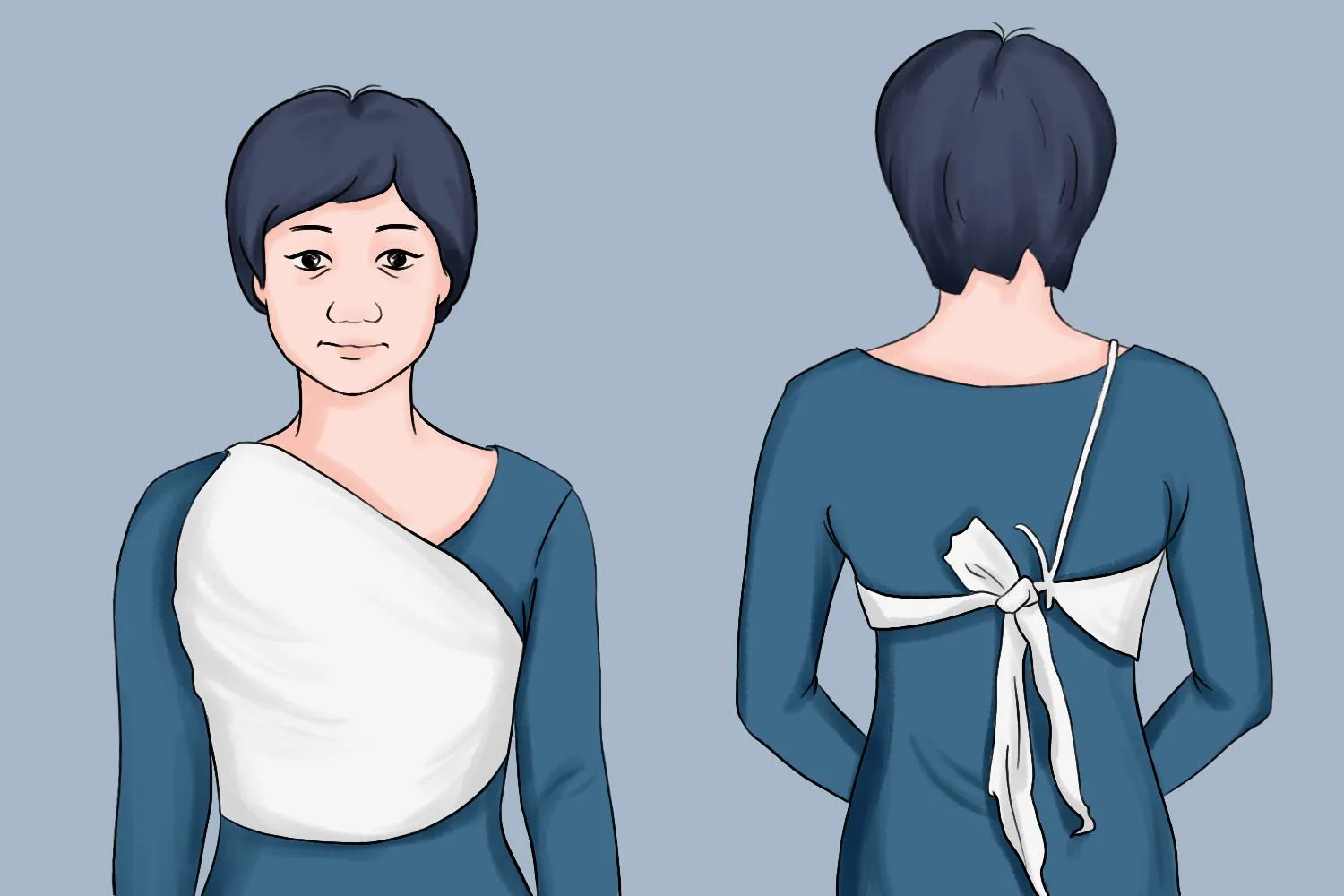 12种急救包扎方法图解