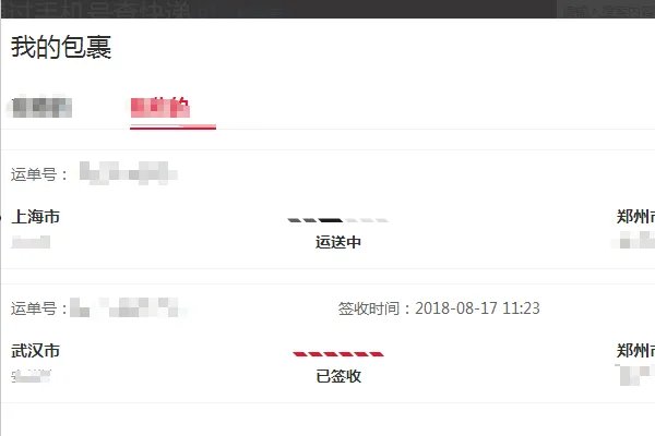 顺风快递单号查询跟踪查询单号