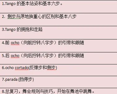 探戈学习技巧 入门其实不难