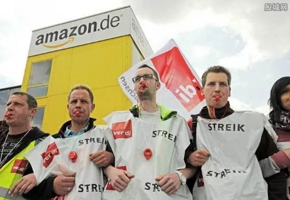亚马逊员工罢工 不满薪酬计划破坏最繁忙购物日