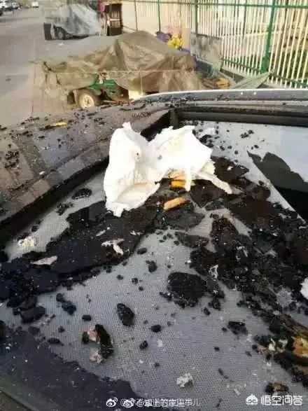 高空扔物砸碎天窗