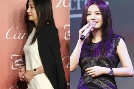 赵薇亮相导协晚宴 黑白套装霸气十足