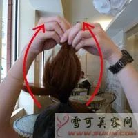 超详细丸子头扎法步骤图解(图文)