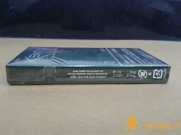日本KENT(健牌)香烟价格表和图片 健牌kent紫冰爆珠多少钱一包(16元)