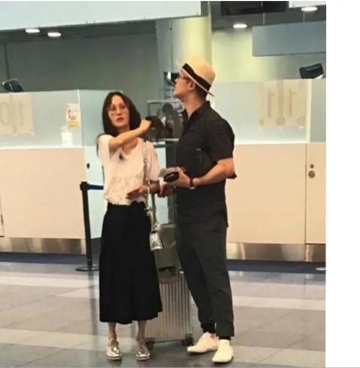 姚笛与男友现身在哪里?