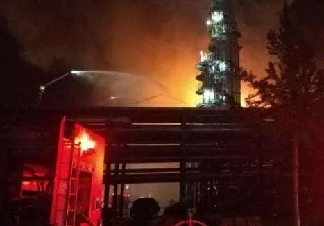 中石油分公司火灾什么时候扑灭?