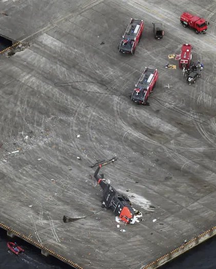 日直升机高空坠落有伤亡人员吗?