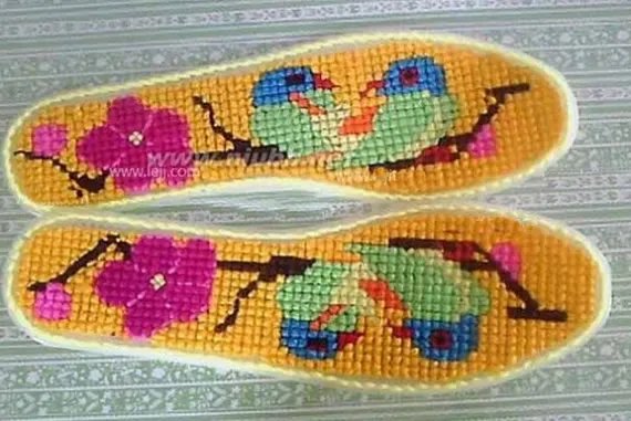 【鞋垫花样】鞋垫花样图案大全 鞋垫图案大全