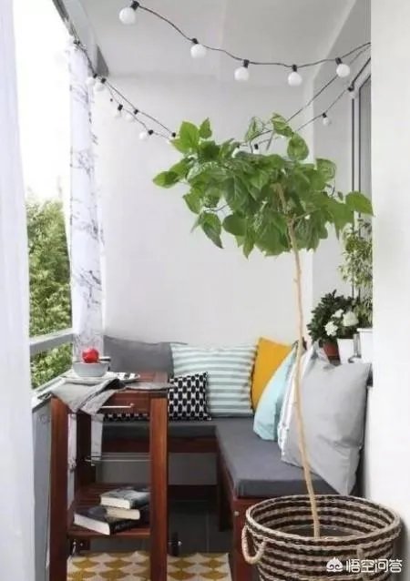长方形的小阳台怎么打造小花园？