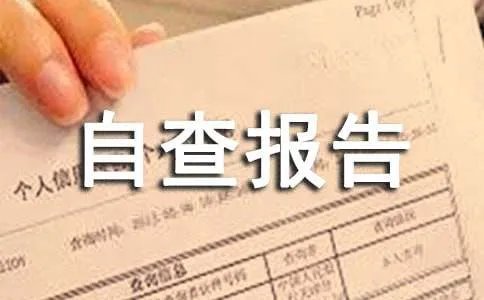 治理庸懒散浮拖自查报告