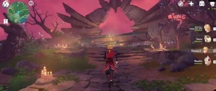 原神鹤观怎么去