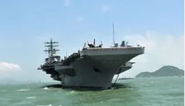 为什么美航母驶离了横须贺港?