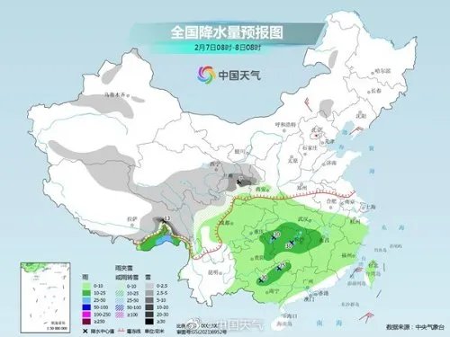 2023年来最强雨雪上线:北方下雪、南方暴雨