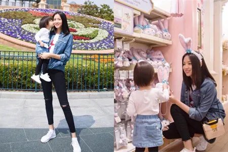 张梓琳携女庆生 气质好颜高少女感十足