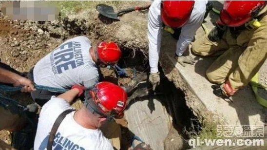 地下传怪声:消防员挖开后震惊的心都碎了(图文)