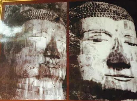 乐山大佛闭眼事件 惊天骇闻大曝光