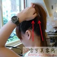 超详细丸子头扎法步骤图解(图文)