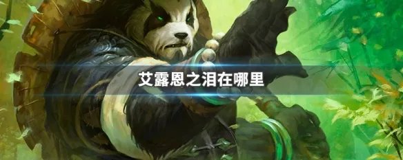 艾露恩之泪在哪里