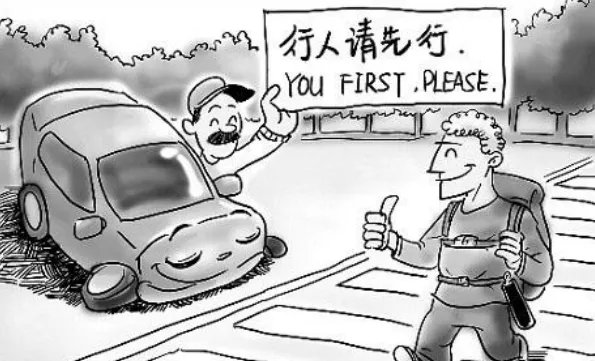 斑马线上无车让行是怎么回事?