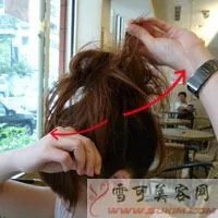 超详细丸子头扎法步骤图解(图文)