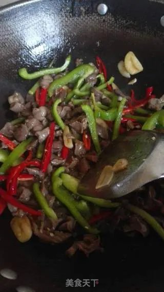 辣椒炒鸡胗