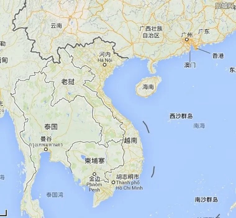 外媒称越南被孤立 被陆地和海洋所孤立