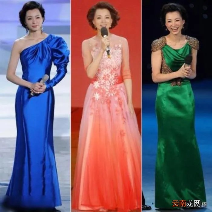 令人惊艳的春晚主持人服装 春晚主持人服装