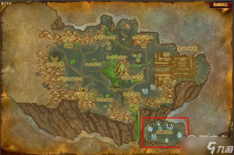 《魔兽世界》怀旧服WLK法力蓟位置一览