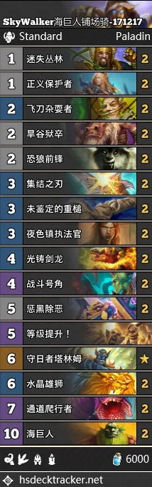 《炉石传说》狗头人圣骑士卡组大全