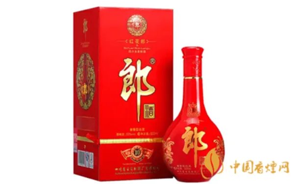 红花郎酒十年53度价格一览表 红花郎酒多少钱一瓶