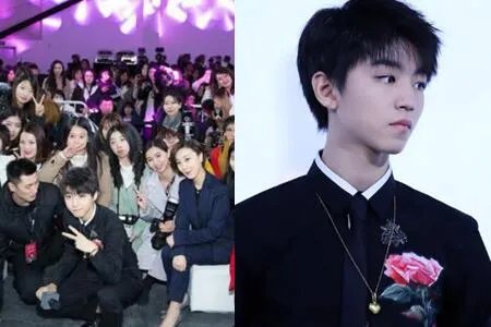 教授晒照王俊凯 交作业积极表演有很大的进步