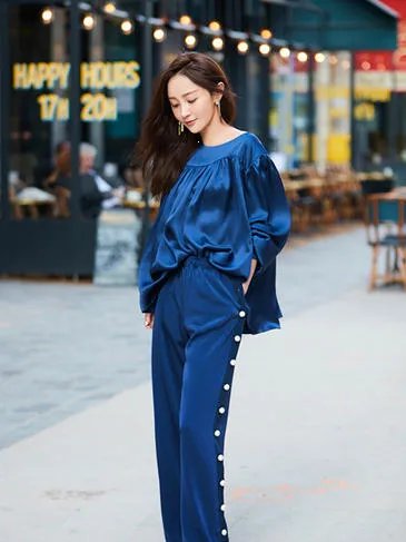 姚笛亮相时装周了吗?