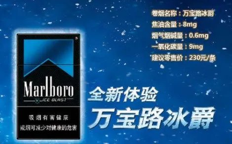 万宝路爆珠香烟图片及价格(最完整版)