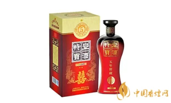 宣酒特贡5年多少钱一瓶 宣酒特贡5年价格表后和图片