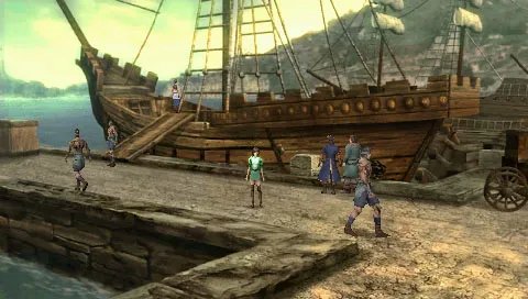 PSP《龙士传说》精美画面及人设图