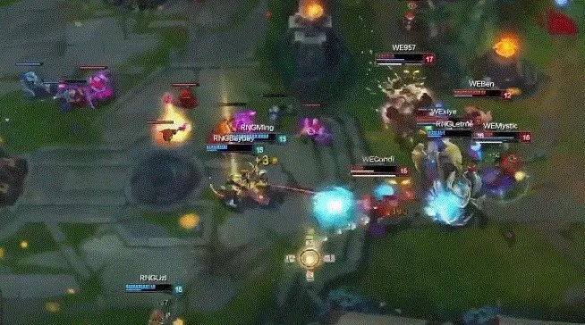 we战队ben为什么不上场?