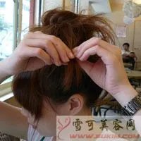 超详细丸子头扎法步骤图解(图文)