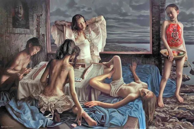 诡异油画 2008北京 作者是谁