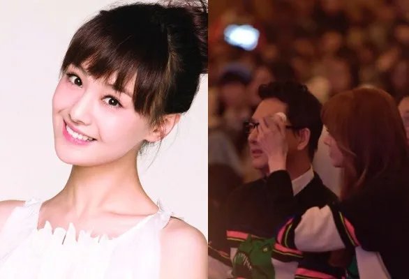 郑爽台下为爸补妆 拍摄旋风孝子腰伤严重