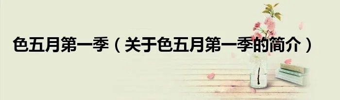 色五月第一季（关于色五月第一季的简介）