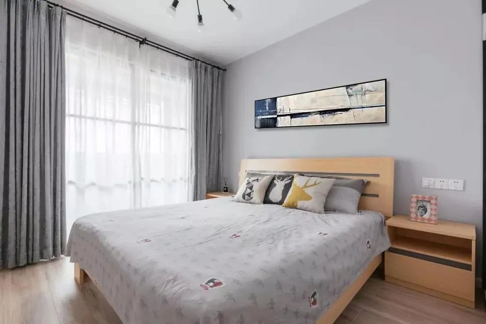 58㎡也可以挤出2间房还不拥挤。