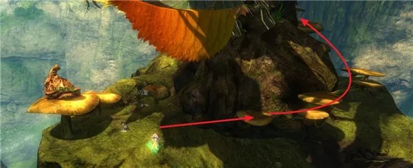 《激战2》隐秘花园进入方法及跳跳乐走法