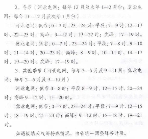 石家庄电价2022 石家庄电费收费标准 石家庄电费价格多少钱一度