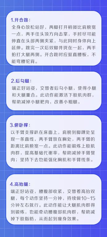 全身燃脂瘦身减肥操