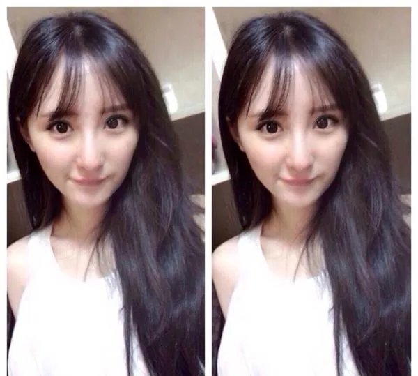 小杨幂赵越的资料照片 照着杨幂的模样去整的?