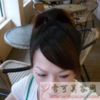 超详细丸子头扎法步骤图解(图文)